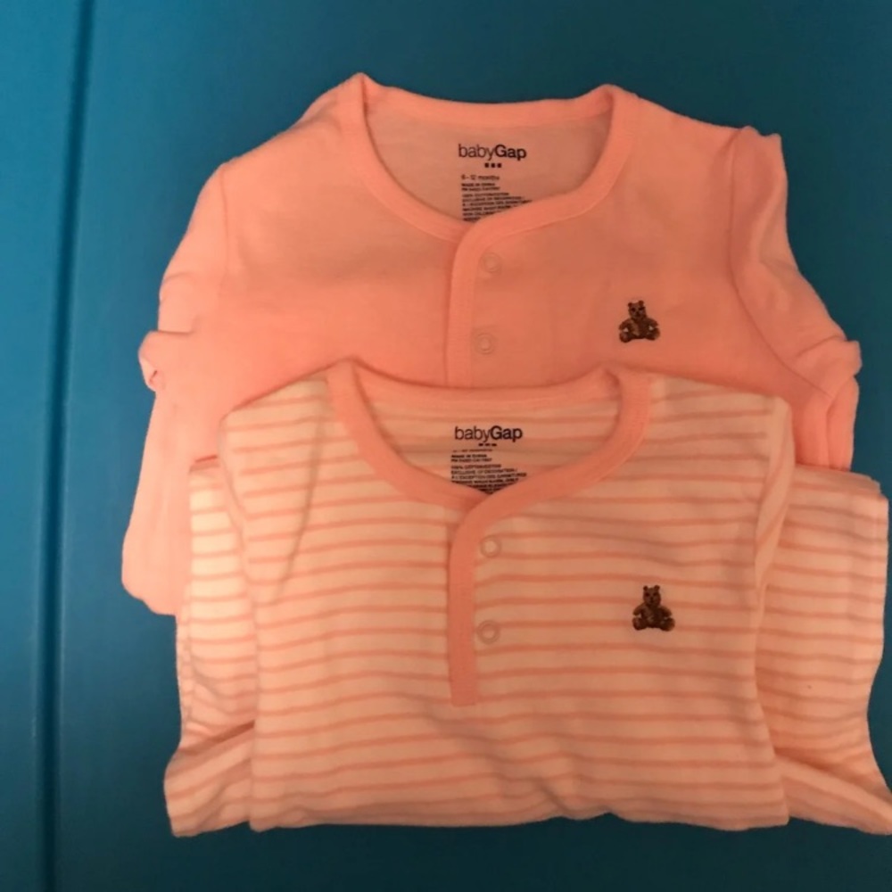 2 sets of baby pjs